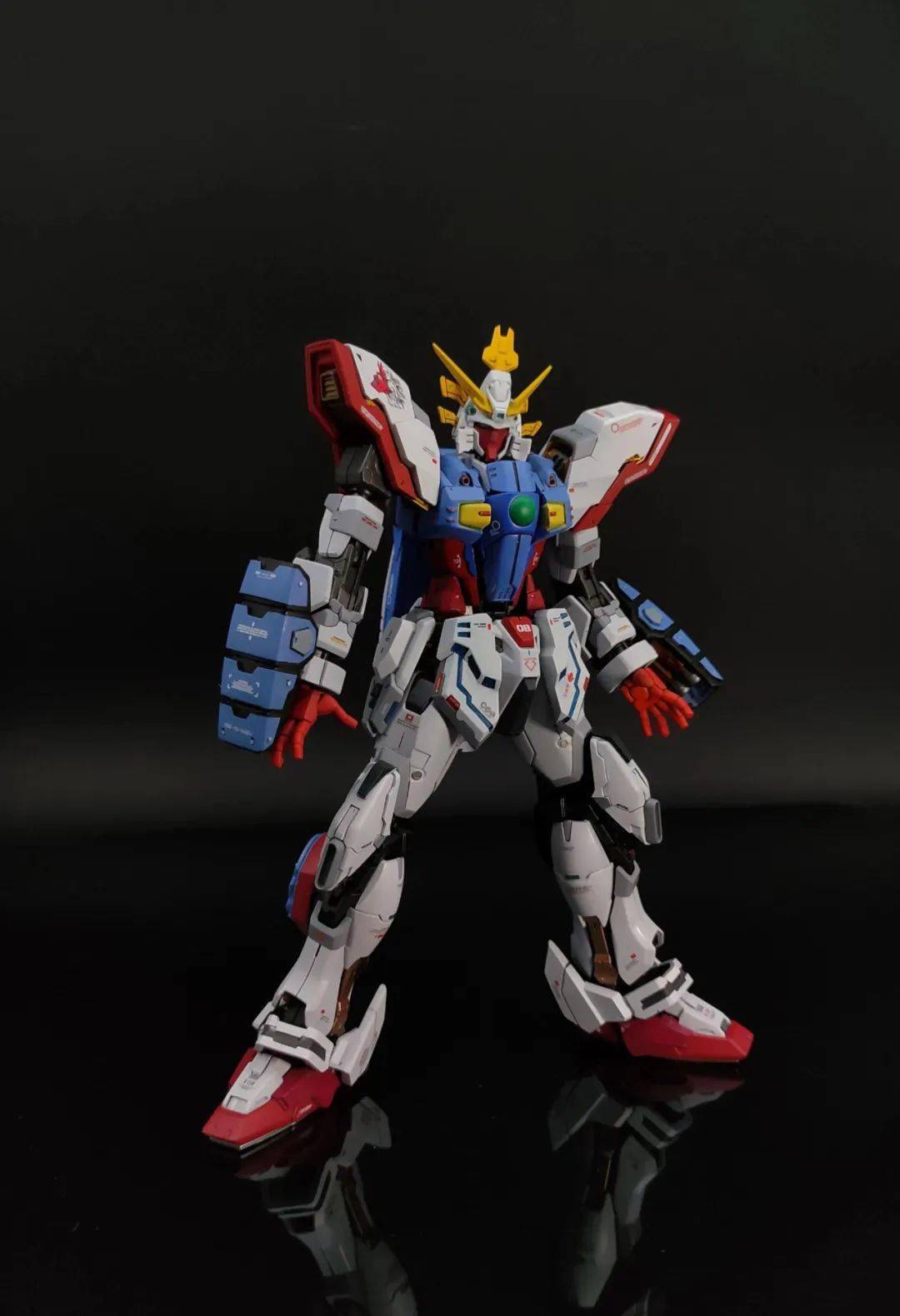 又是送人的一个高达,闪光高达gk完成!_公众_来稿_进行
