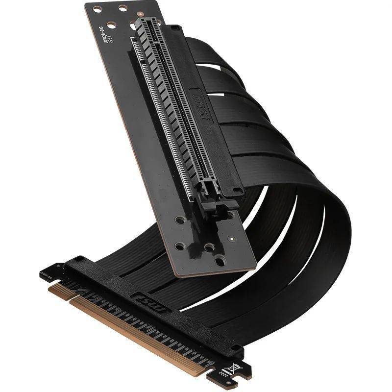 微星发布显卡专用延长线   支持 PCIe 4.0 全速运行