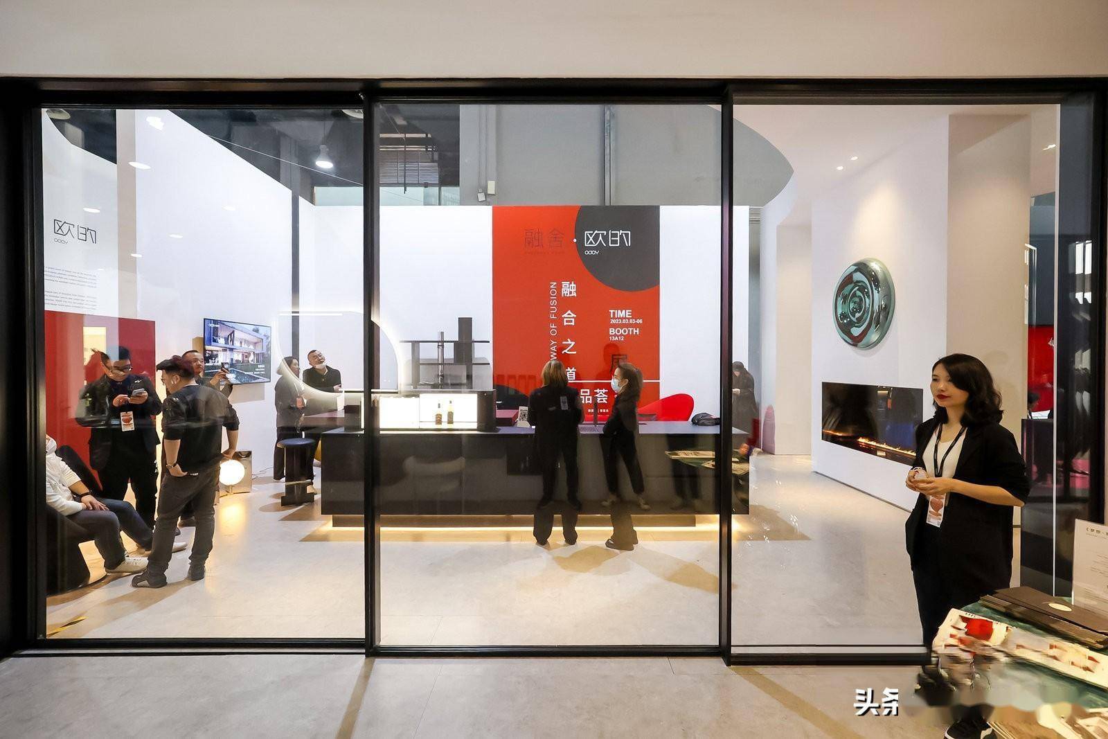 2023广州设计周家具展现场实拍照片实景广州家具展家具软装素材图