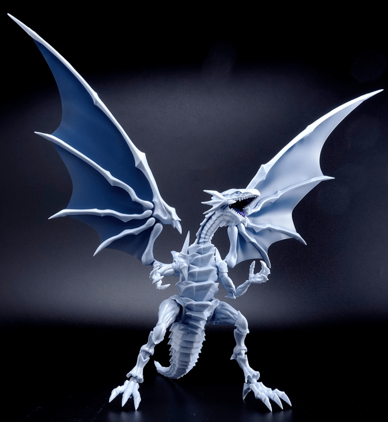 frs 青眼白龙即将发售!万代官方抢先公开试作样品!_造型_全身_头部