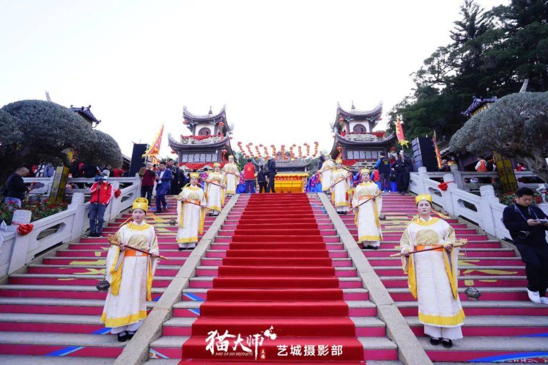 湄洲祖廟 媽祖祭典農曆二月十五媽祖平安家宴媽祖駐蹕湄洲祖廟天后宮