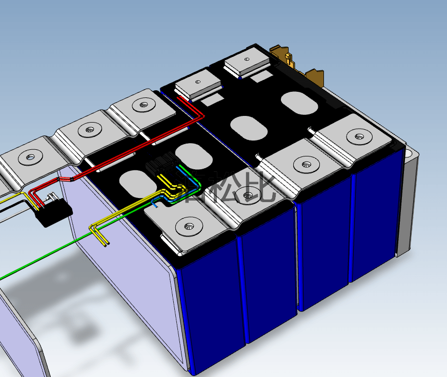 乘用车电池模组3d图纸(免费领取)_搜狐汽车_搜狐网