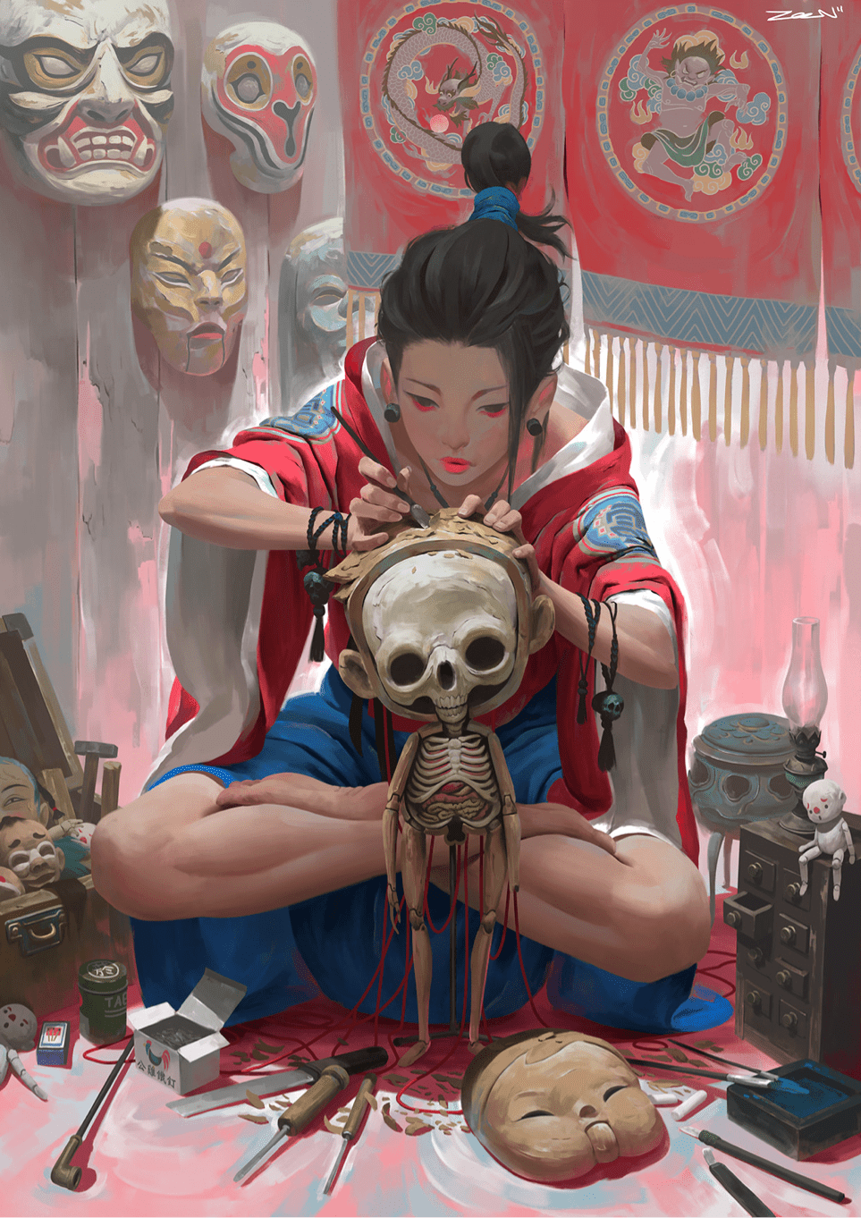 乐艺x uv 丨鬼神朋克女道士乳牙jj出道!_预定_artpage_淘宝