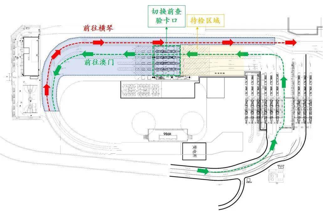 横琴口岸横琴往澳门方向通行有变化!
