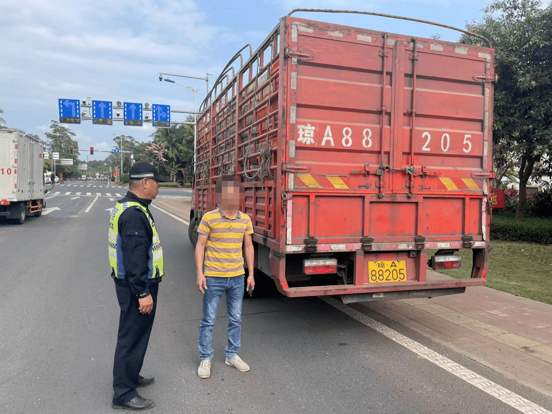 卢传钊车牌号:琼c1h048违法行为:未按规定喷涂放大牌号查处地点:博鳌