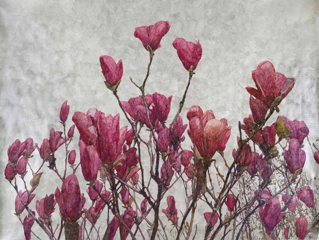 "绽放——谭尚勤油画艺术展"于今日美术馆隆重开幕!