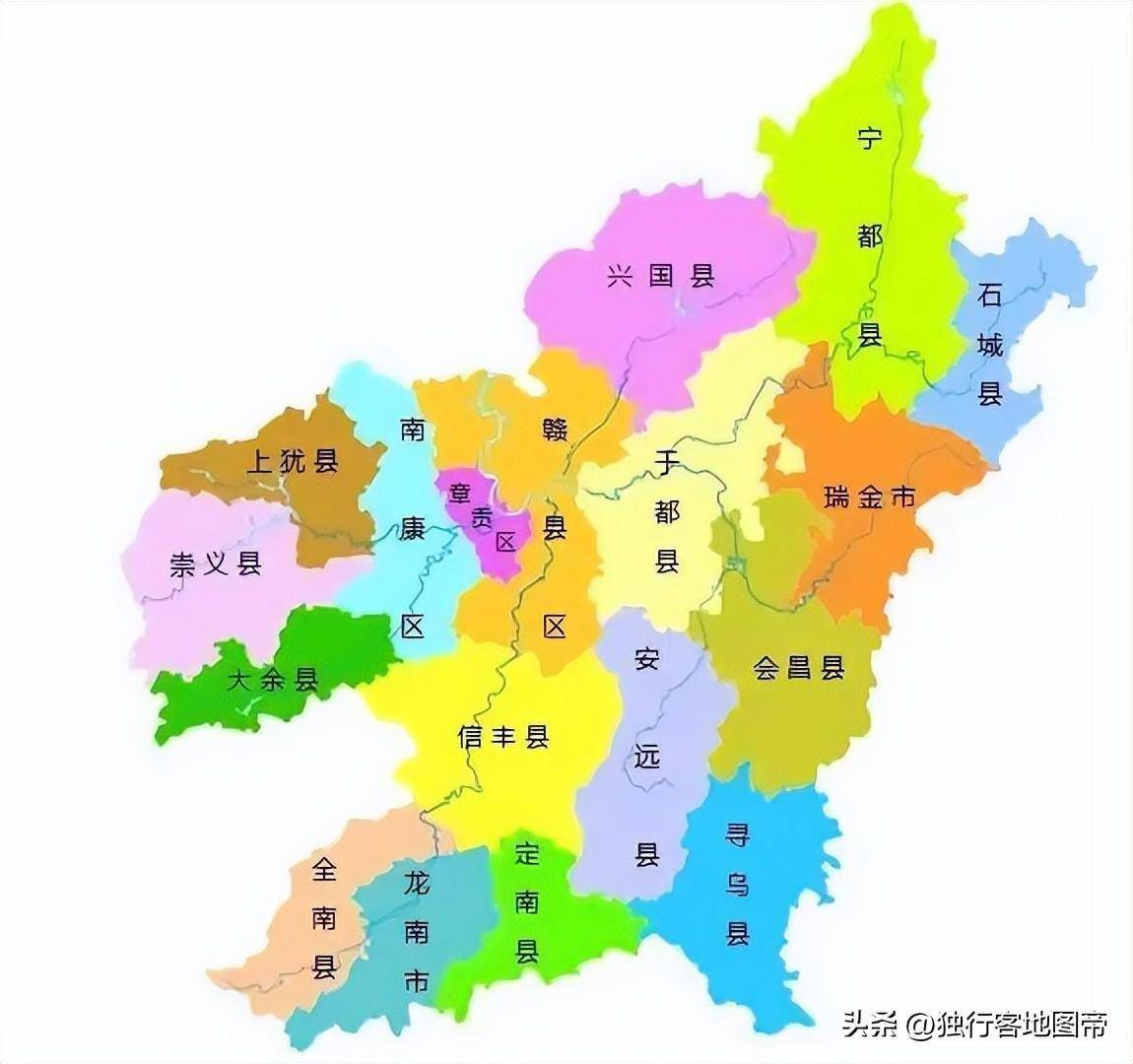 江西省只有11个地级市,也许再增加一两个更合适_赣州_面积_人口