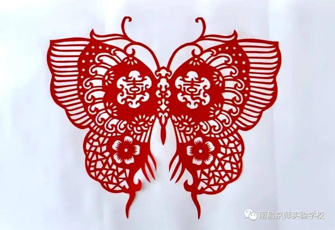 【非遗进校园】江西南昌67陈庆辉剪纸传承_艺术_作品_指导