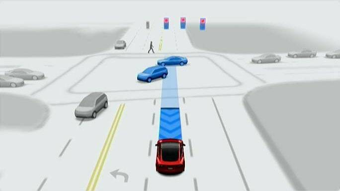 特斯拉海外推送2022.45.11版本 提高了检测其他车辆移动意向的准确性