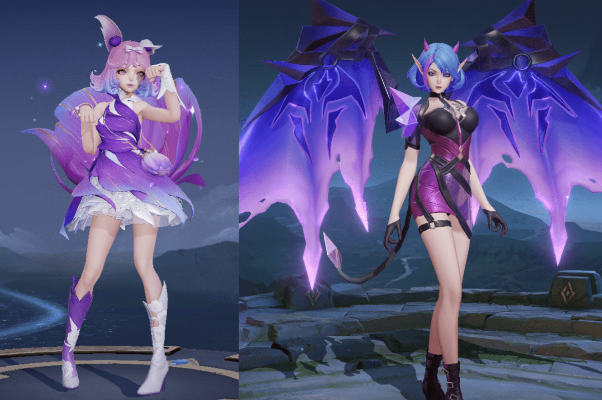 国际服妲己变成夜魔,新皮肤和九尾狐相比,谁更漂亮?_造型_尾巴_翅膀