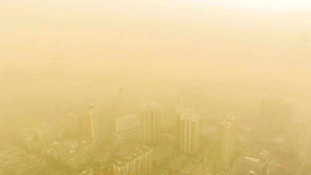 沙尘暴黄色预警来了!涉及陕西大部!出行注意!_内蒙古_天气_部分