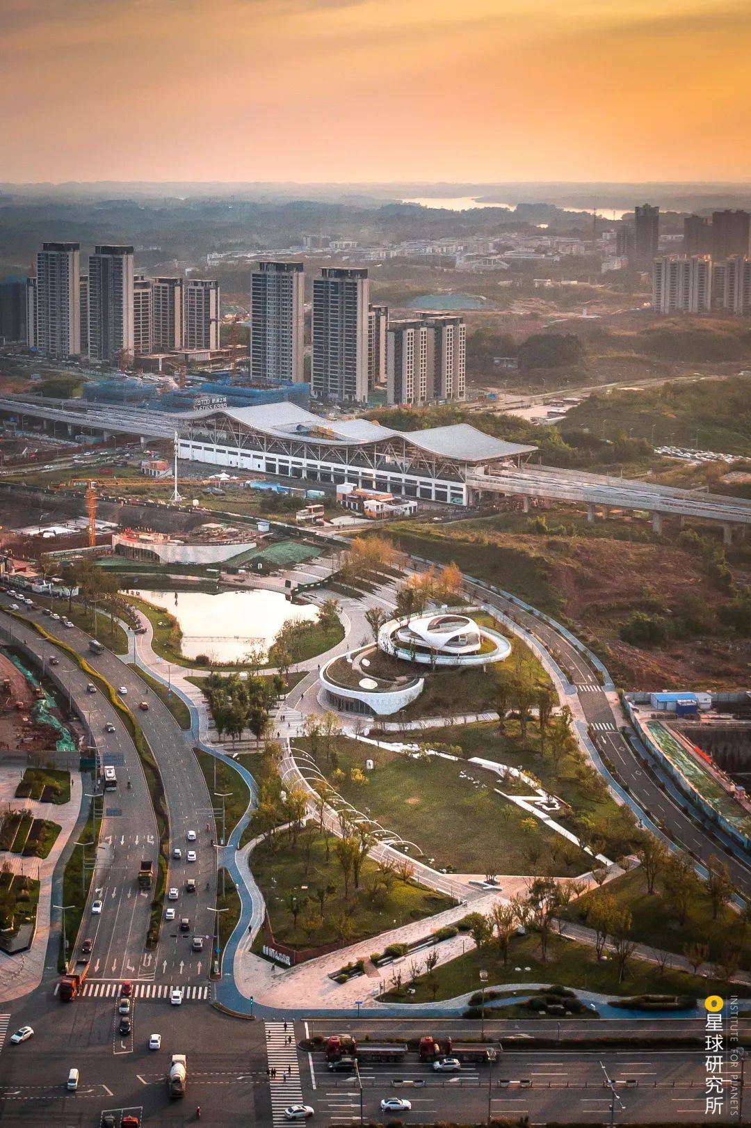 简州新城新经济产业园| 摄影师@赖欣宇