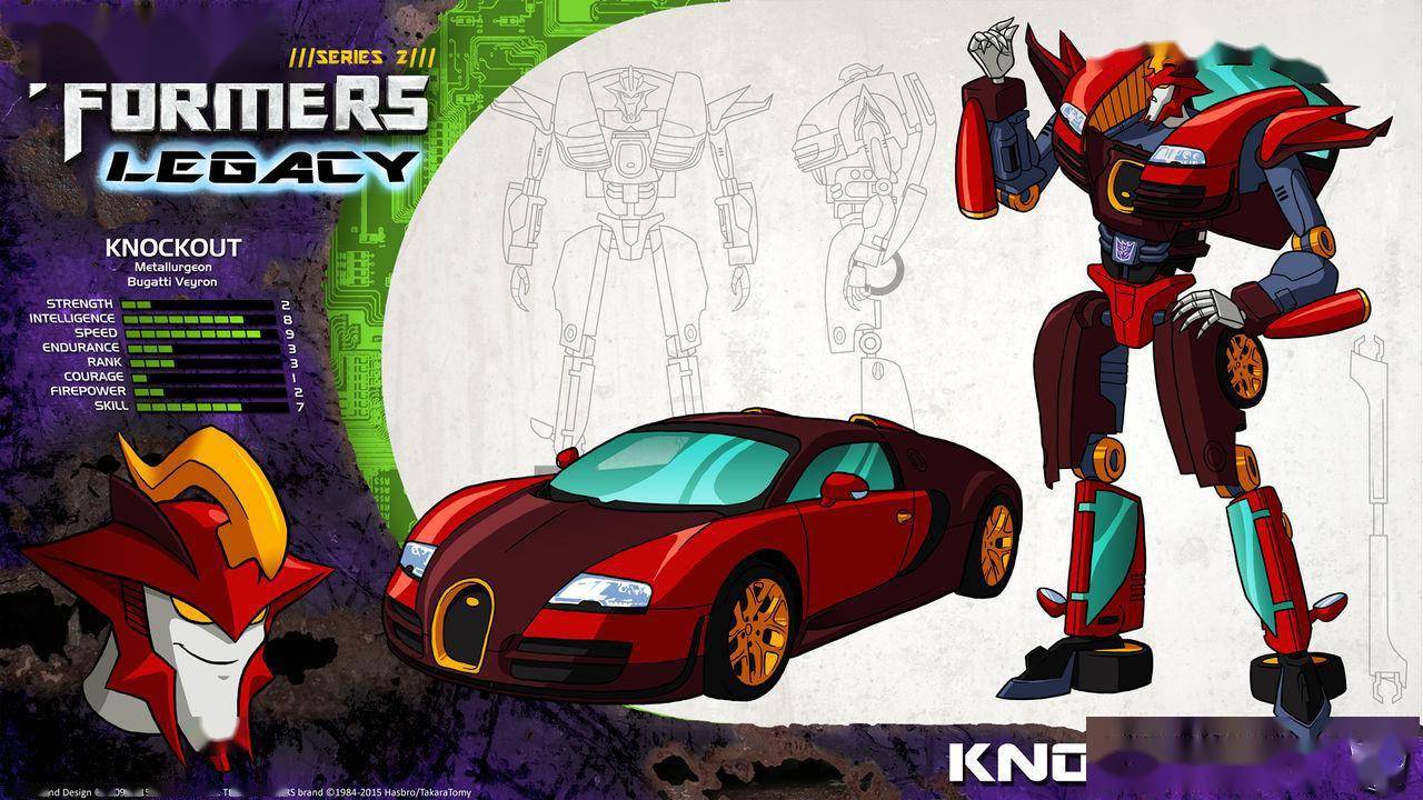 变形金刚08动画风格角色设计,感知器变形卫星,天火变形航天飞机_形态