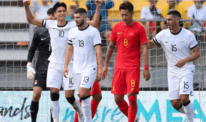3月26日的fifa友谊赛,中国男足客场挑战新西兰.