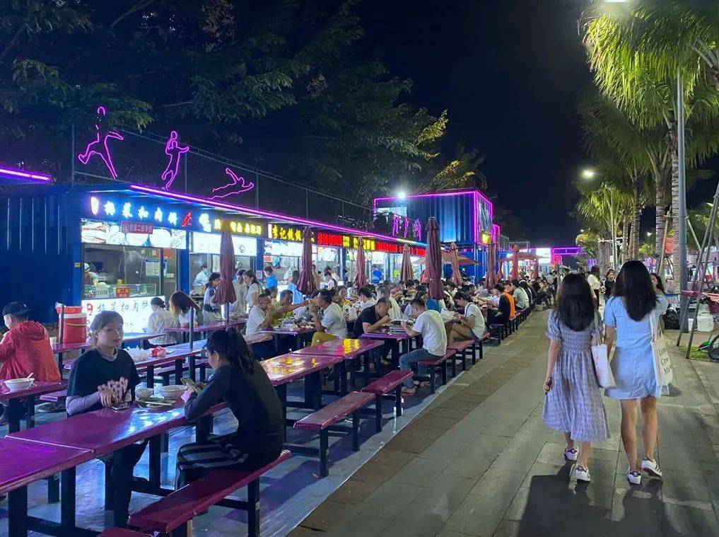 海口这些宝藏小吃夜市,去过三个以上请举手!_海南_美食街_金盘