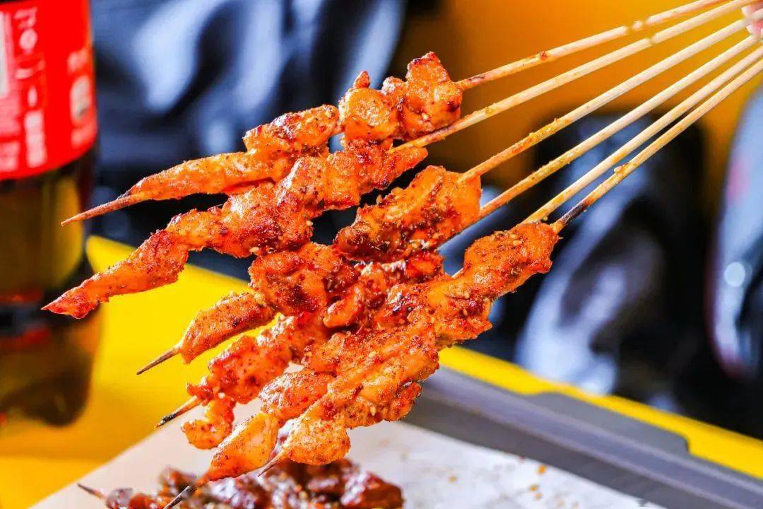 鸡肉串,牛肥瘦(小)