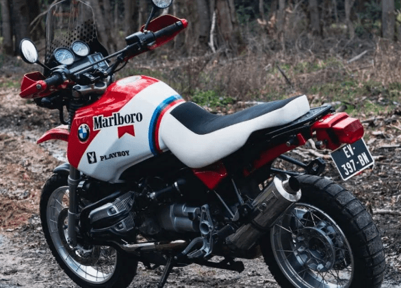 宝马双灯r1150gsa拉力版改装.