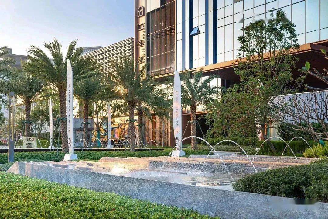 社区景观 | 仁恒滨江园 江东新生活_水景_施工_效果