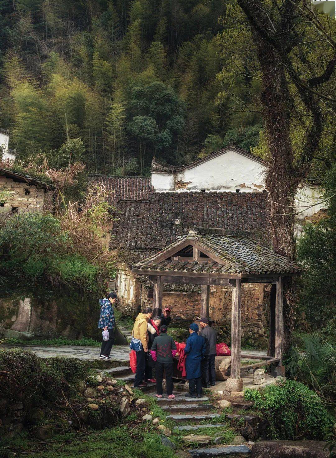 明光摄影家集体采风,把这里拍成一幅画_白石村_石台县_景区