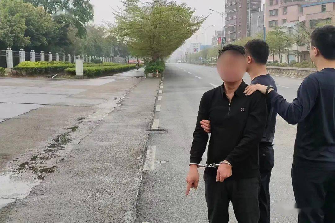普宁警方在汕头市潮南区峡山镇
