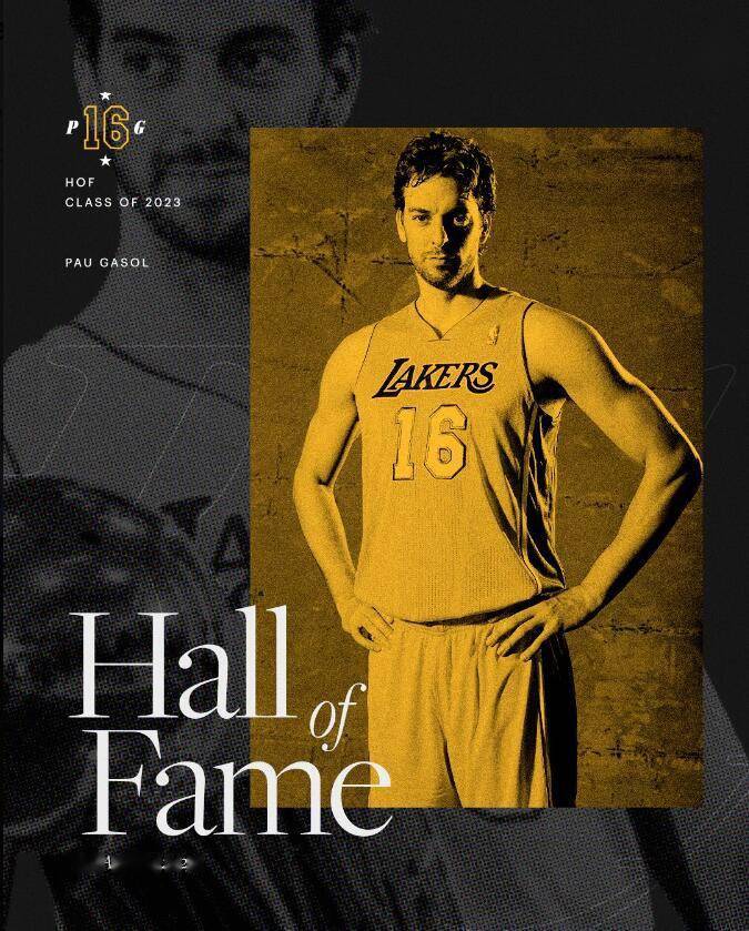 湖人祝贺保罗-加索尔入选名人堂_奈史密斯_官方_篮球