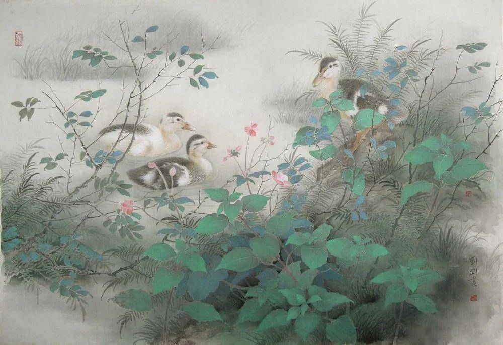 一股清静雅逸之气——刘刚全景花鸟画_四川省_作品_徐熙