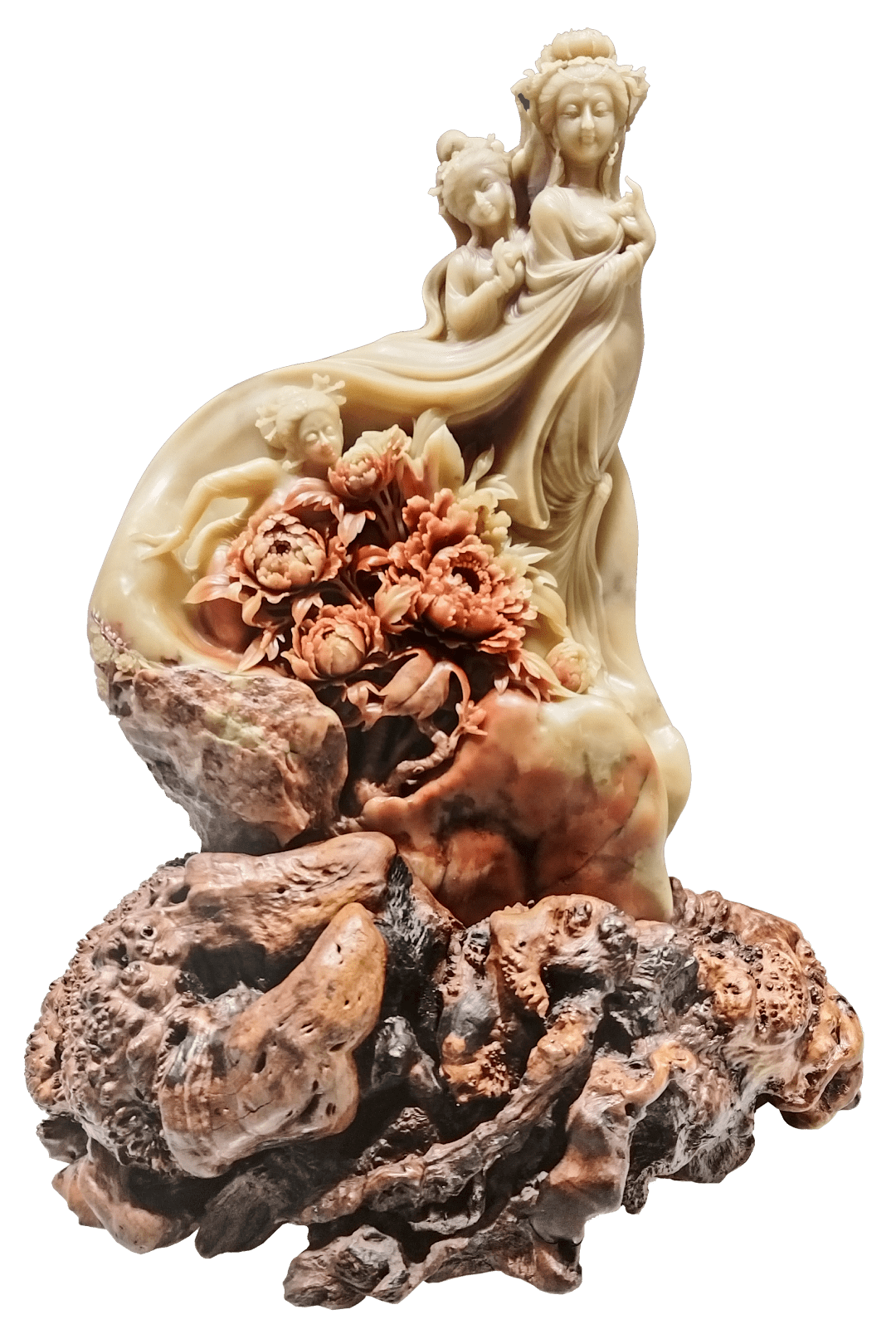 温博展品 | 在温州石雕中感受时空映照下的繁花之美_作品_色彩_雕刻