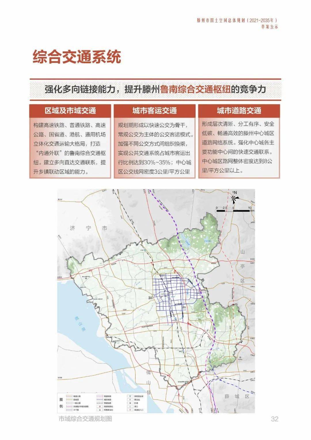 滕州市2021年规划图图片