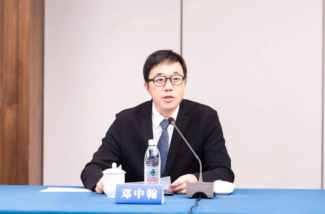 中国工程院院士,中星微技术股份有限公司董事长邓中翰,区委书记赵如浪