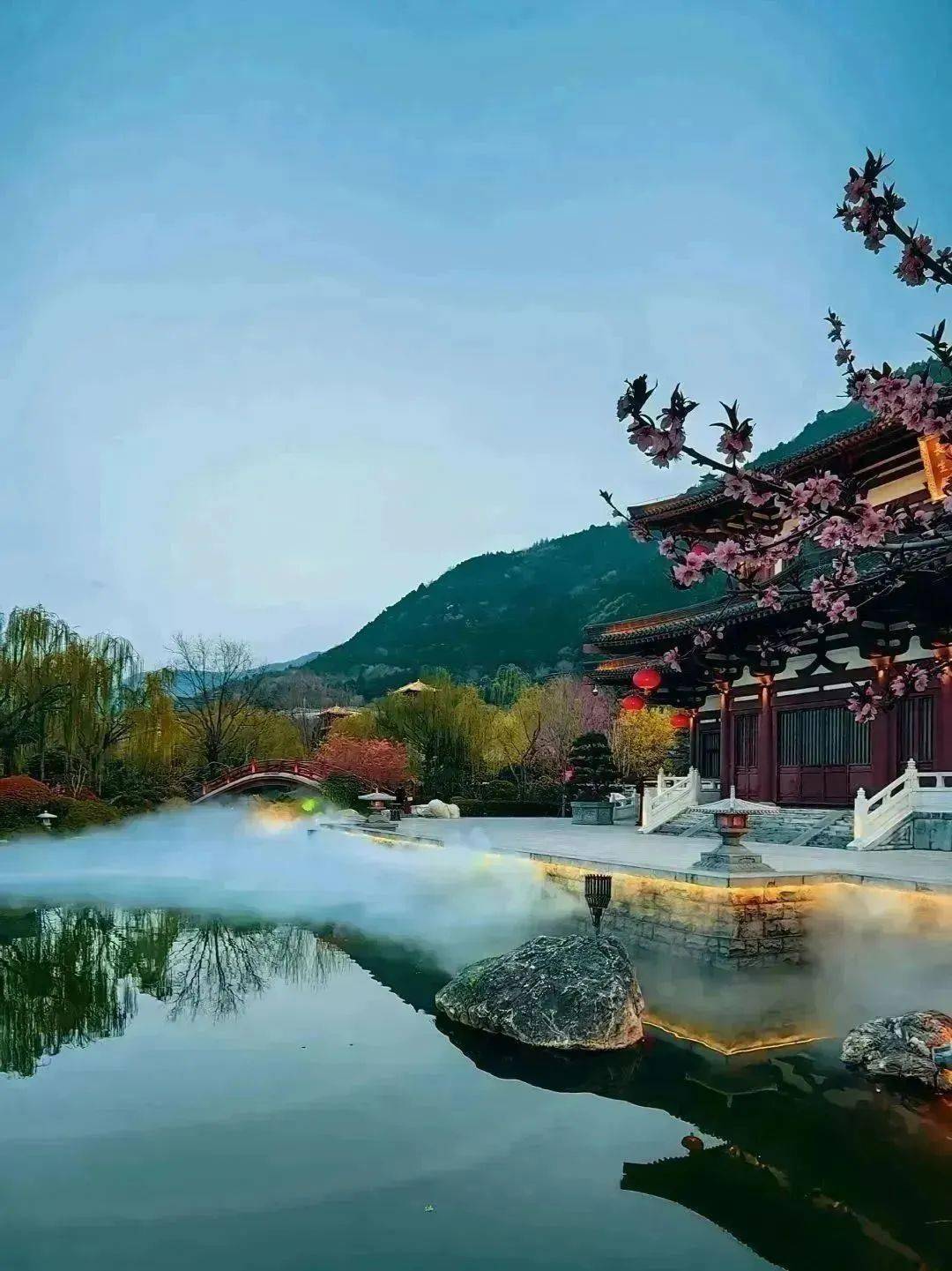 华清宫,藏不住的无限春光!_演出_景区_踏青