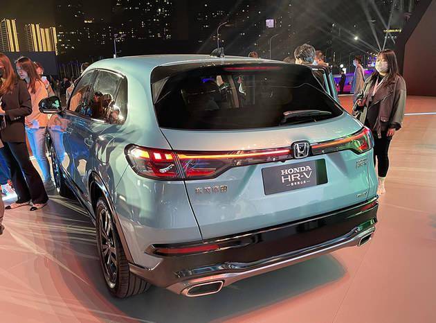 2023年4月12日,东风honda全新车型东风honda hr-v正式上市,新车共发布