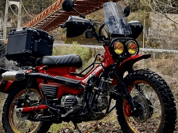 本田ct125大眼睛改装车鉴赏.