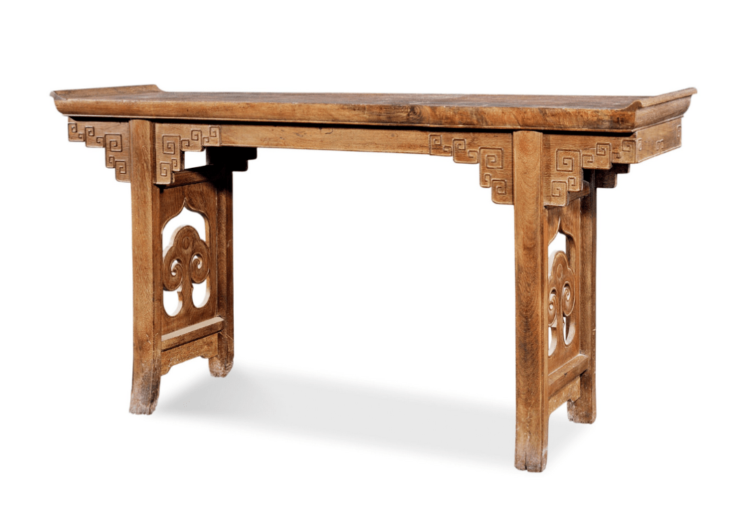 古拙淳朴 传世铁力木明式家具分享_头案_中国_黄花梨