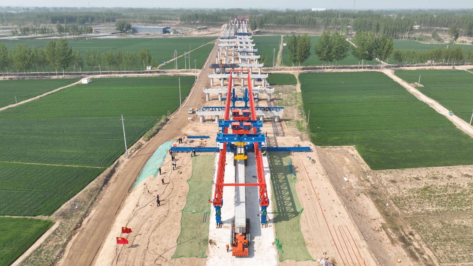 g230封丘至开封黄河大桥及连接线工程建设 步入架桥施工新阶段_项目