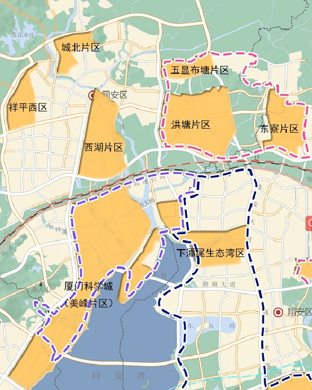 2021-2025年,厦门重点建设片区曝光_空间_实施规划_中心