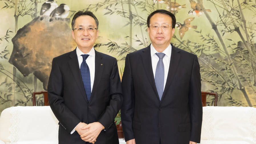 龚正市长会见日本丸红株式会社负责人,将更多国际一流创新资源和产品导入上海_中国_企业_发展
