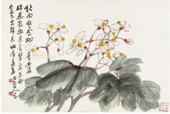 白龙山人 | 《花好月圆》册_王震_作品_大利