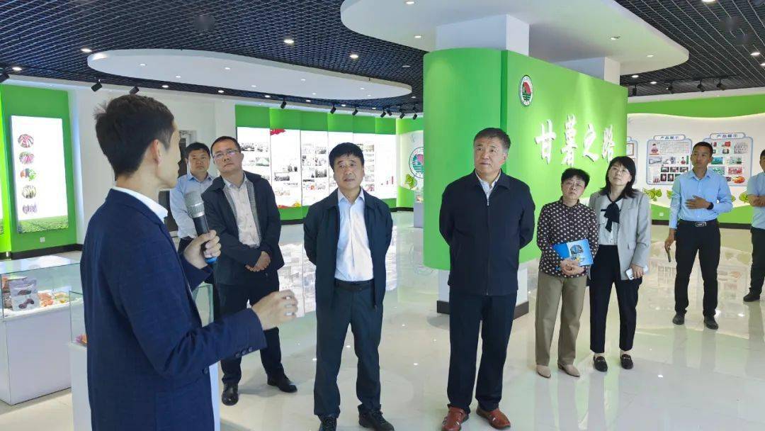 市政协领导赵洪勋带队莅清调研红薯产业发展情况_部门_模式_乡村