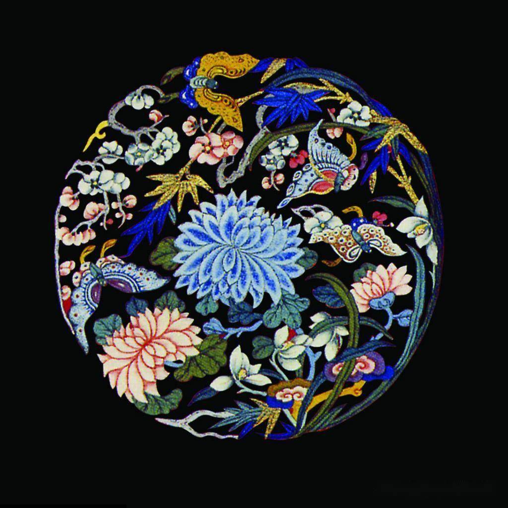 中国传统经典纹样图案-刺绣美学设计(二)