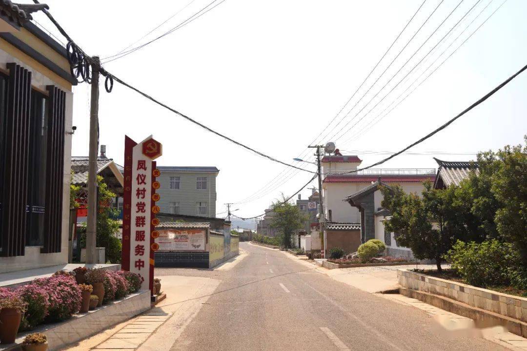 打好治理"组合拳",擦亮乡村最美"底色"_村民_凤仪村_服务