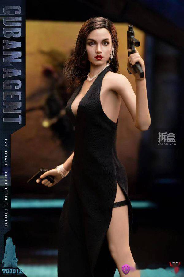 tgtoys swtoys 古巴女特工1/6人偶007无暇赴死帕洛玛