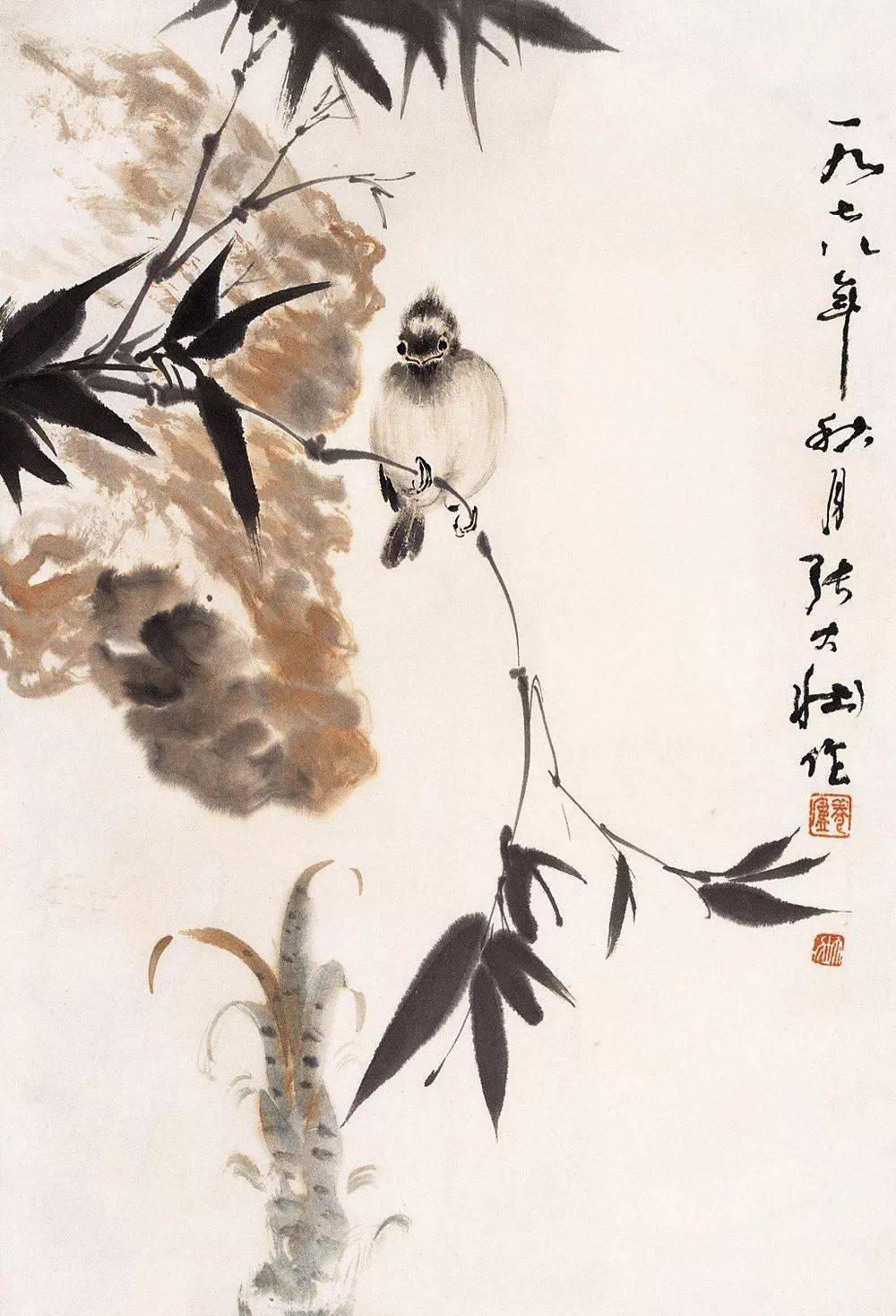 张大壮花鸟画欣赏（精品80幅）_手机搜狐网