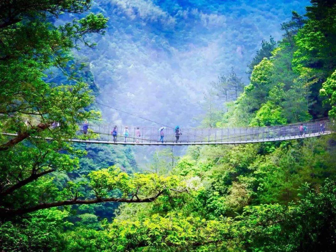 十八涡 乌石村 挑战灵江源玻璃桥,吉尼斯纪录玻璃悬廊两日游_景区