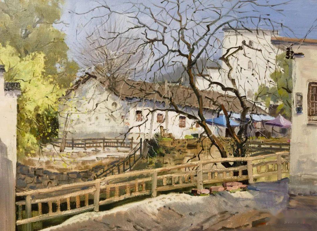 【写生】翁凯旋,侯宝川2023婺源写生新作_活动_作品_专业