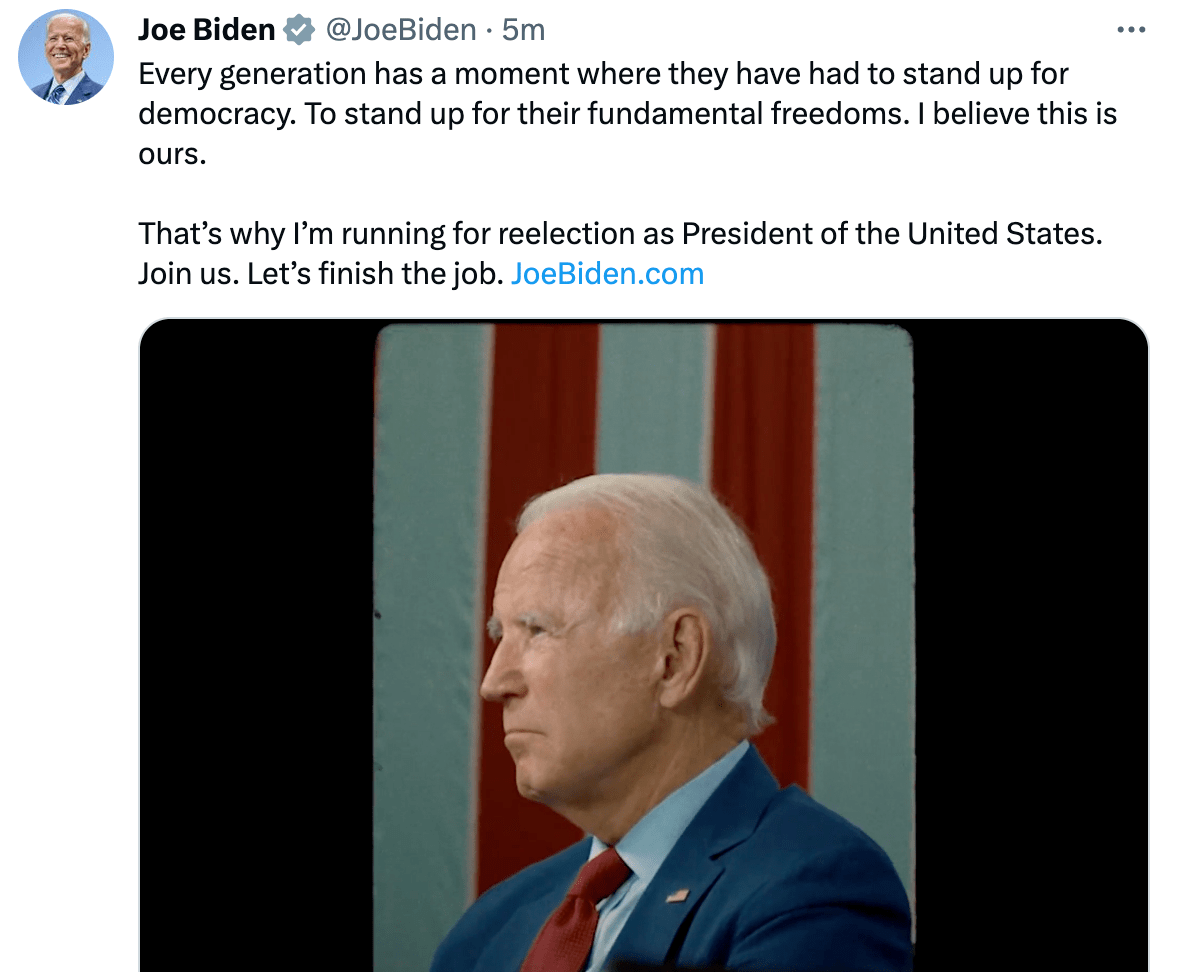 拜登选择此时宣布,颇有深意_特朗普_美国_竞选