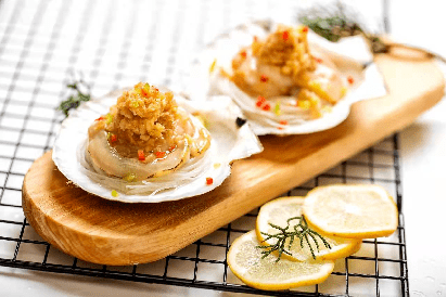 【当季美食】獐子岛进口扇贝新鲜捕捞上市!