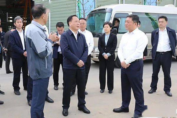 4月26日下午,枣庄市委常委,滕州市委书记王广部到三维国际智能制造