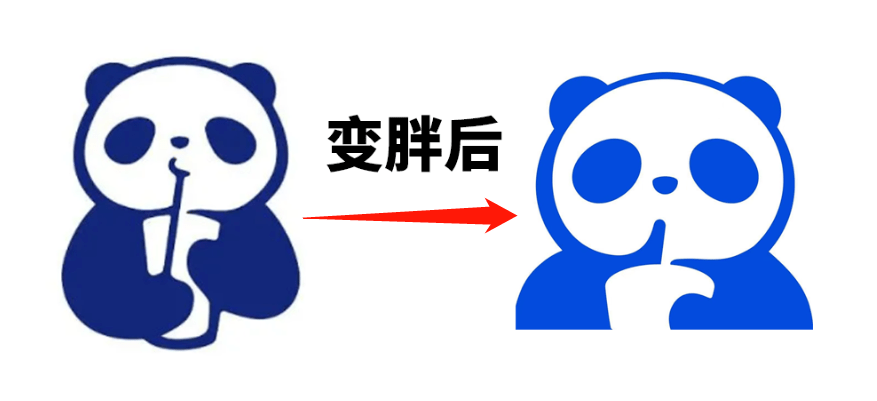 茶百道熊猫logo图片