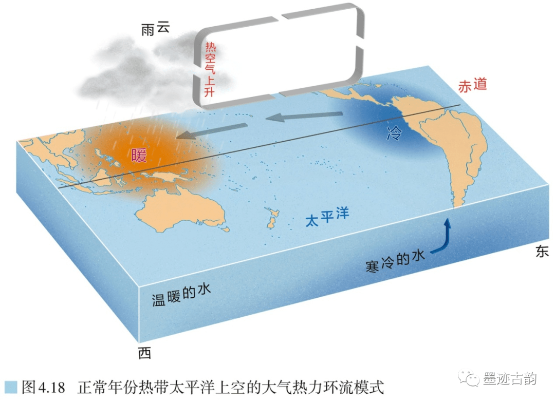 a 正常年份海一气相互作用下的热力环流③形成原理一般发生在圣诞节