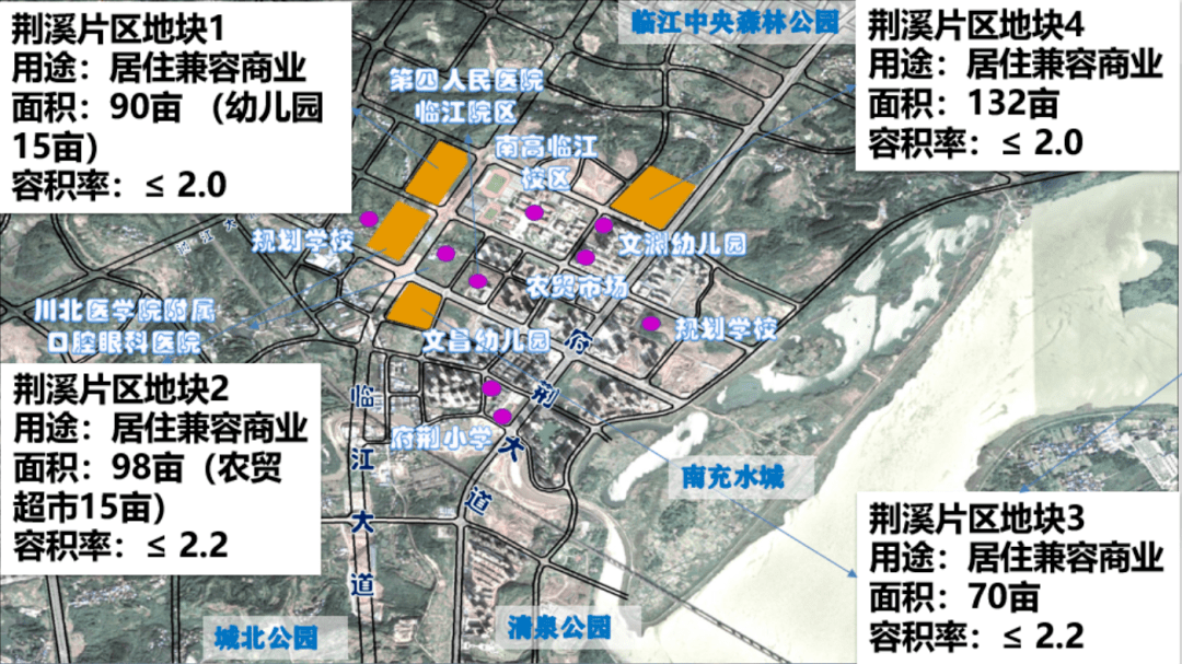 南充拟推11宗精品地块,位置及规划详情——_片区_顺庆区_临江